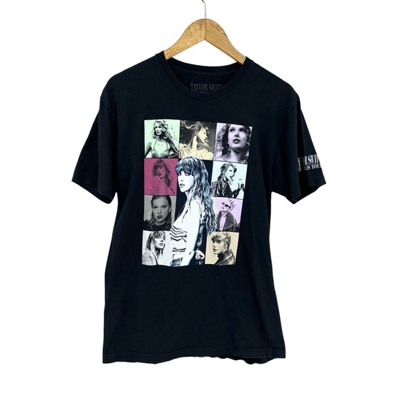 Taylor Swift Tops - TAYLOR SWIFT The Eras Tour US Dates T-Shirt Black